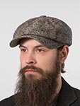 Кепка FREDRIKSON арт. 3047-642/91 (черный / бежевый)